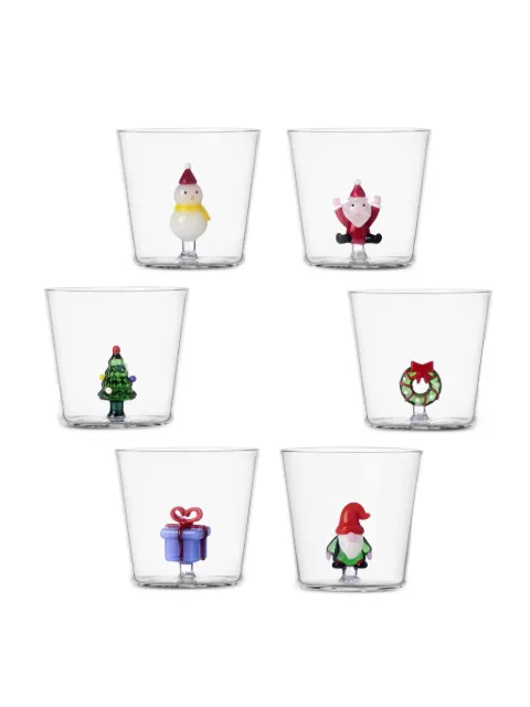 Ichendorf Milano Woodland Tales glass tumblers (set of six)