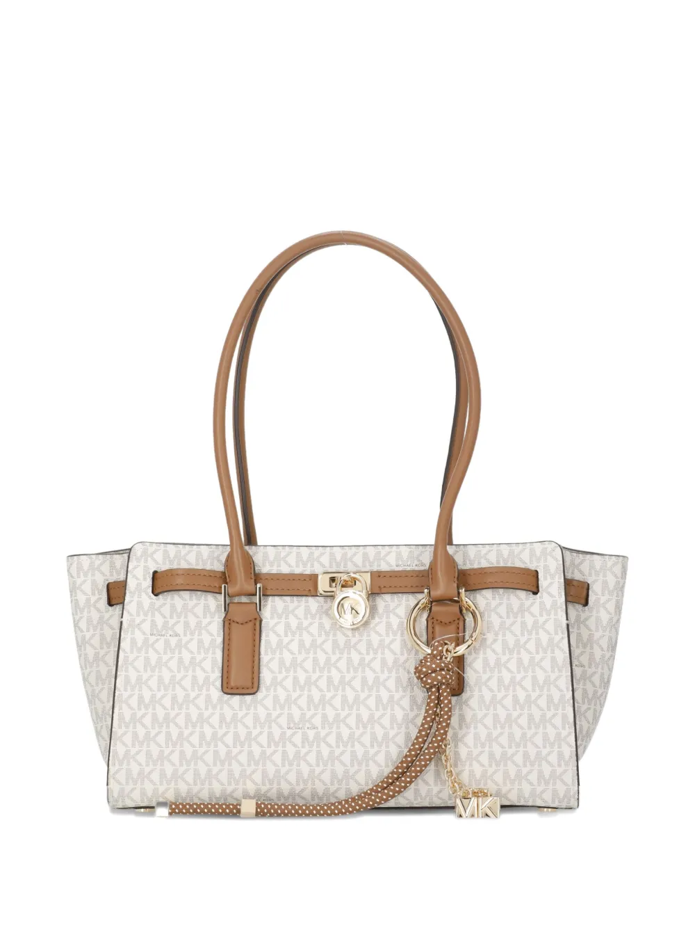 Michael Michael Kors Hamilton Moderne ショルダーバッグ S - ホワイト Michael Michael Kors Hamilton Moderne ショルダーバッグ S - ホワイト