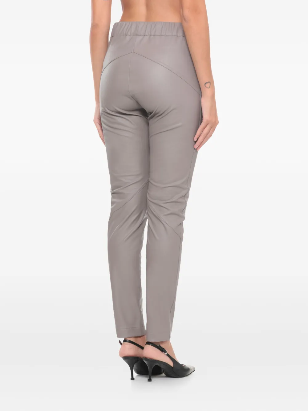 D.Exterior elasticated-waistband trousers | Skinny Pants | Image 2