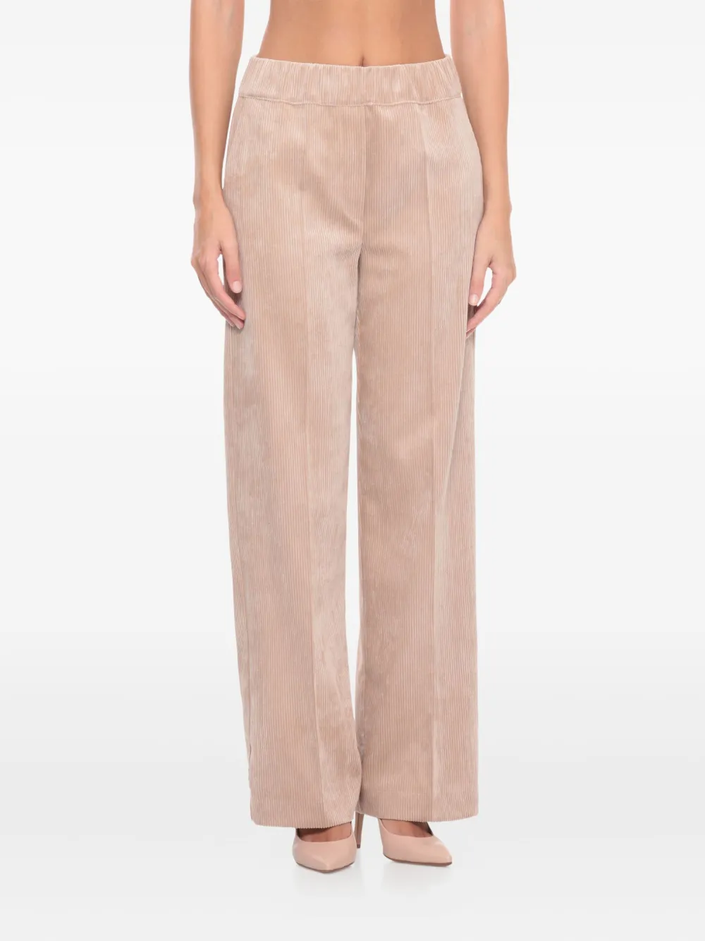 D.Exterior Ribfluwelen broek - Roze
