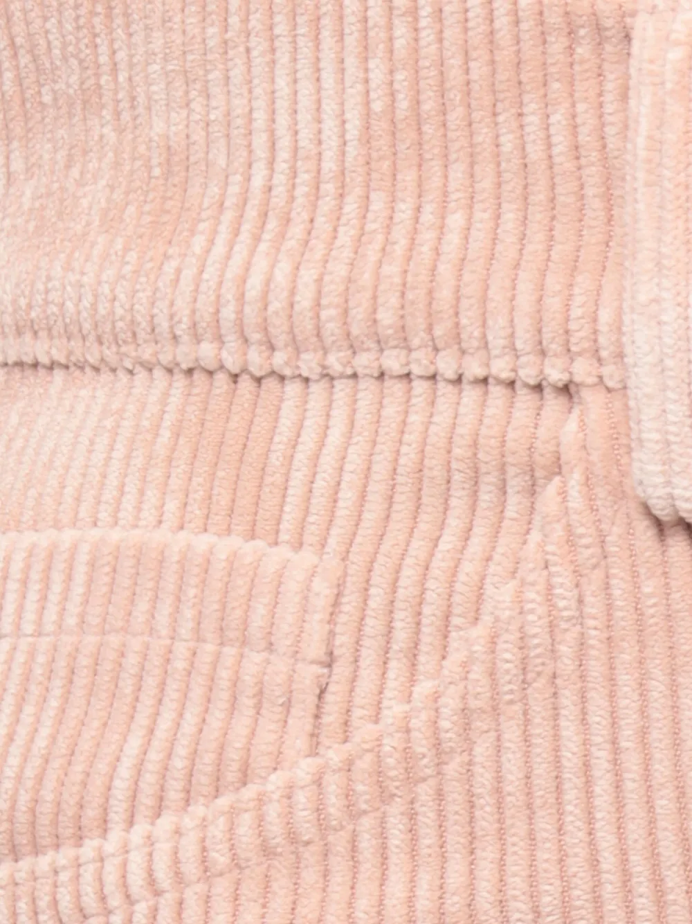 D Exterior Corduroy Palazzo Trousers In Pink