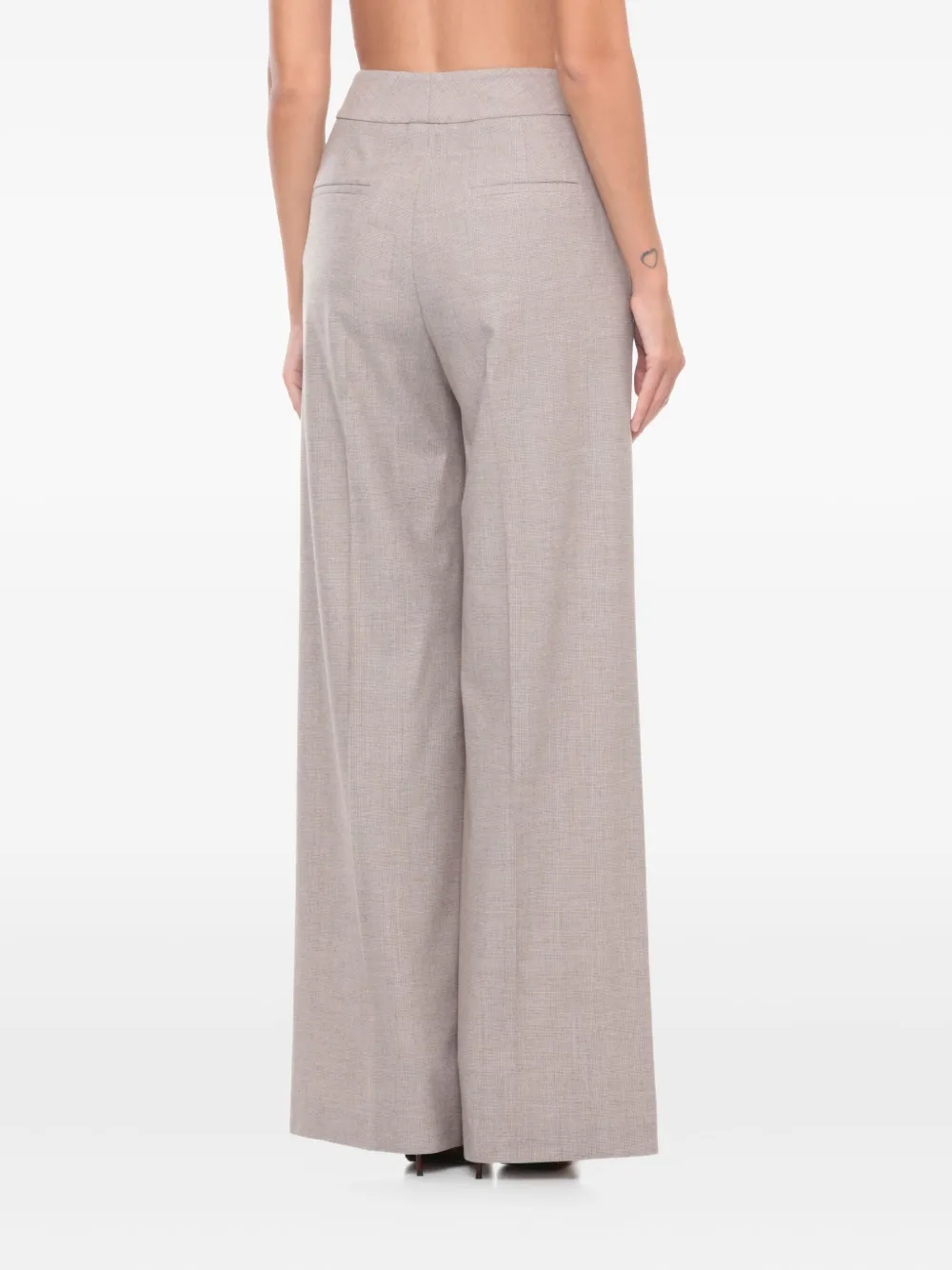 Peserico Broek met paspelzak Beige