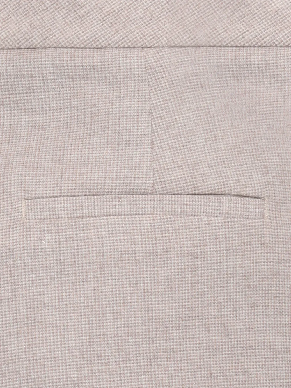 Peserico Broek met paspelzak Beige