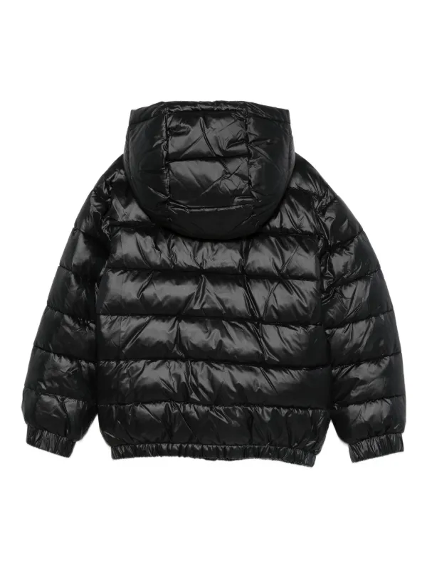 MOSCHINO ブラック ダウンジャケット MOSCHINO ブラック ダウンジャケット