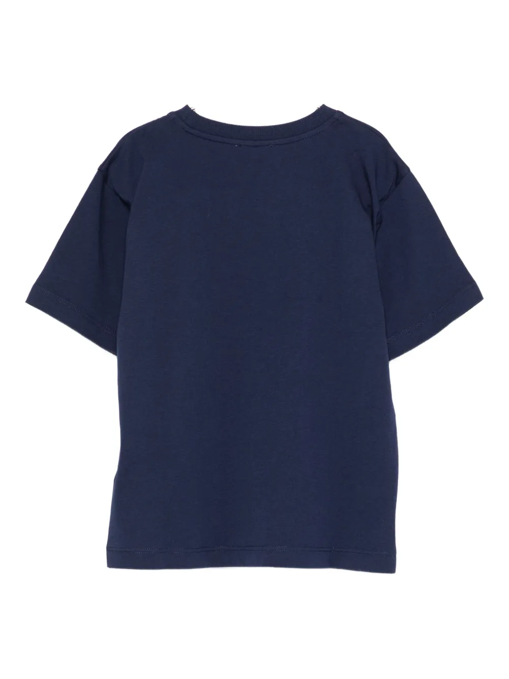 Moschino Kids T-shirt met beerprint Blauw