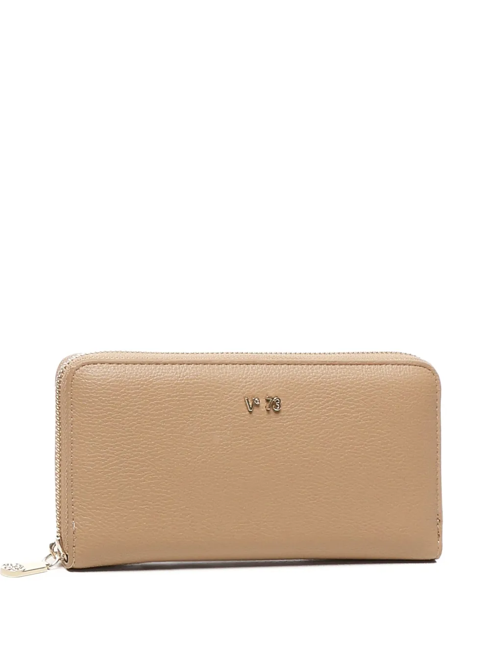 V73 Zip-around Wallet In Neutral