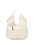 V°73 curved-handle tote bag - White