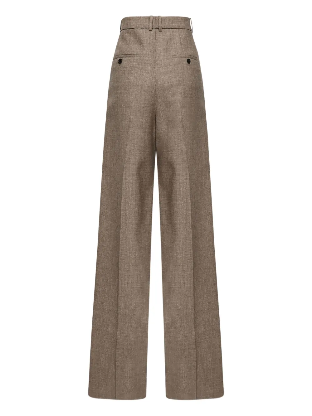 Saint Laurent pleated trousers - Bruin