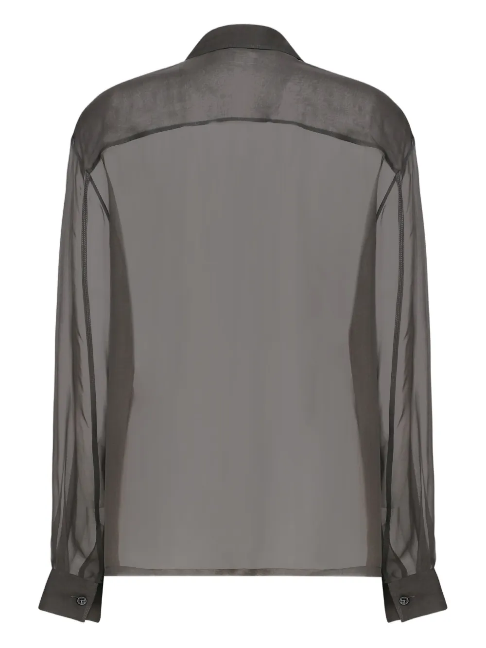Saint Laurent pointed-collar flap-pocket shirt | Blouses | Image 2
