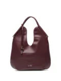V°73 curved-handle tote bag - Red