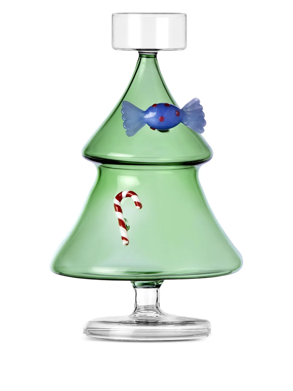 Ichendorf Milano Christmas-tree Candle Holder In Green