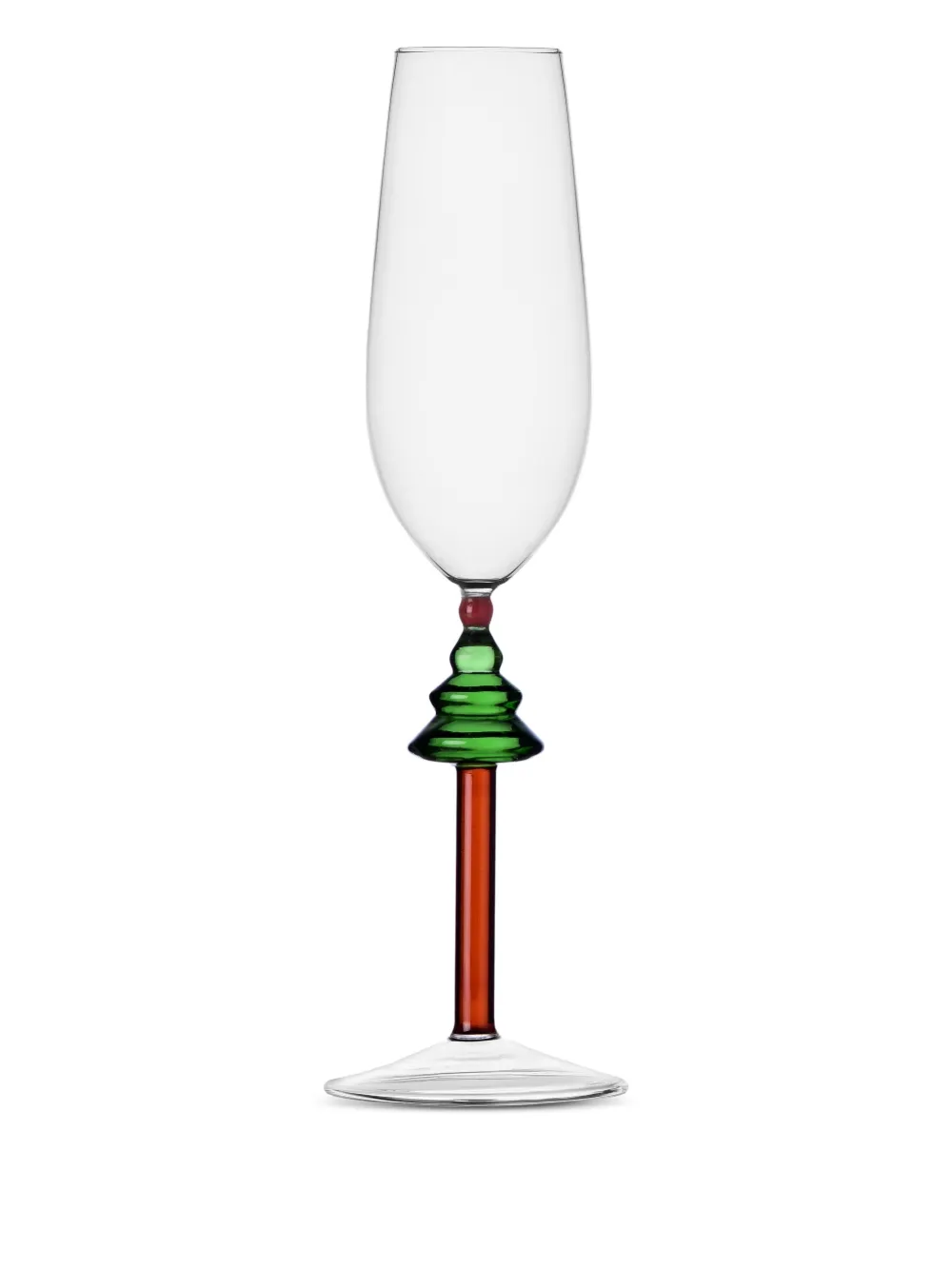 Ichendorf Milano Christmas-motif Champagne Flute (set Of Two) In Multi