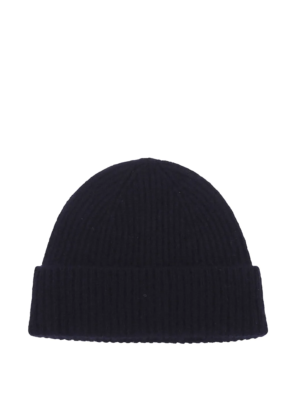 Eleventy ribbed beanie - Zwart