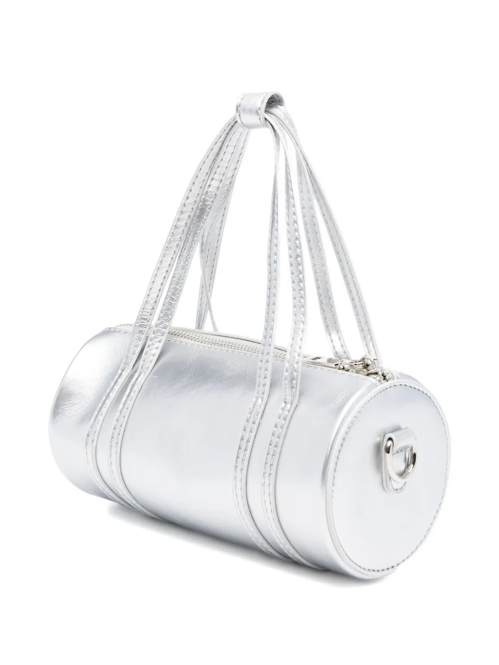 Philosophy Di Lorenzo Serafini Kids Cilindervormige tas met logo-reliëf - Zilver
