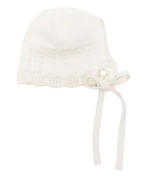 Paz Rodriguez scalloped-edge hat
