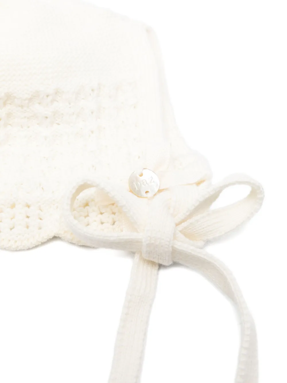 Paz Rodriguez Hoed met gewelfde afwerking Beige