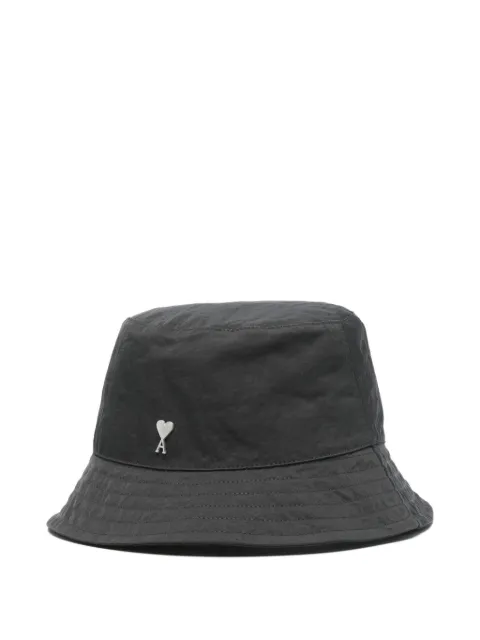 AMI Paris heart-logo bucket hat