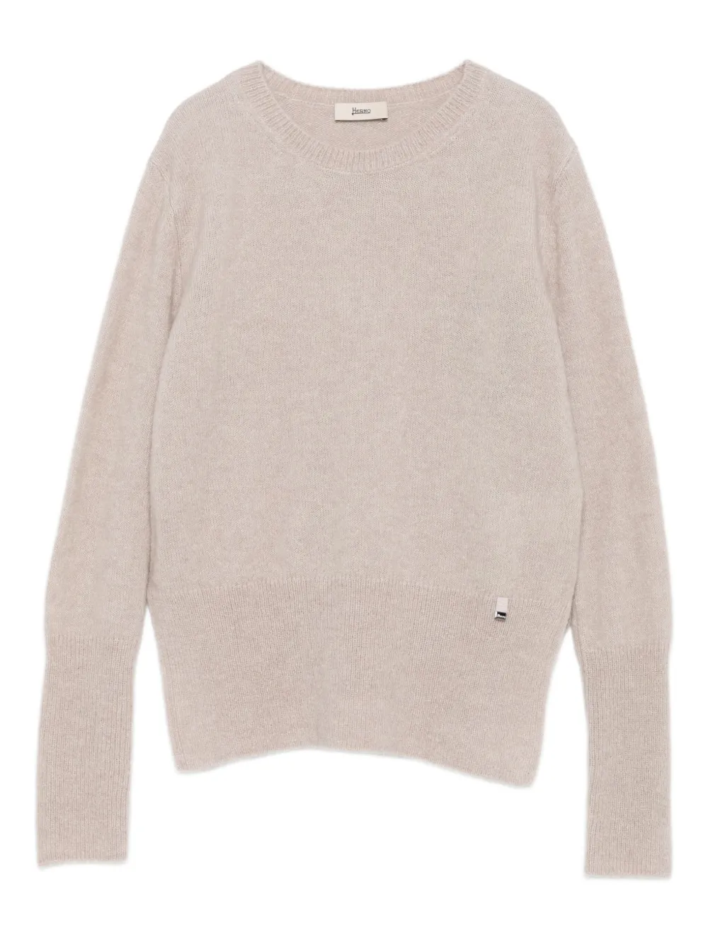 Herno Sweater met ronde hals Beige