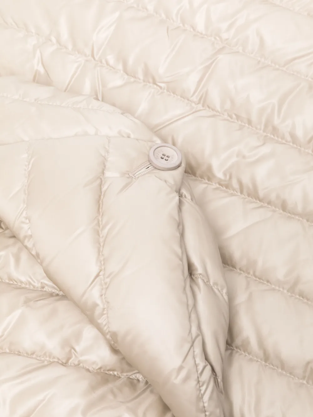 Herno Kids Gewatteerde slaapzak met knoop Beige