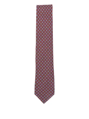 Brioni 赤紫 チェック柄 ネクタイ Brioni 紫 ドット柄 ネクタイ - メルカリ