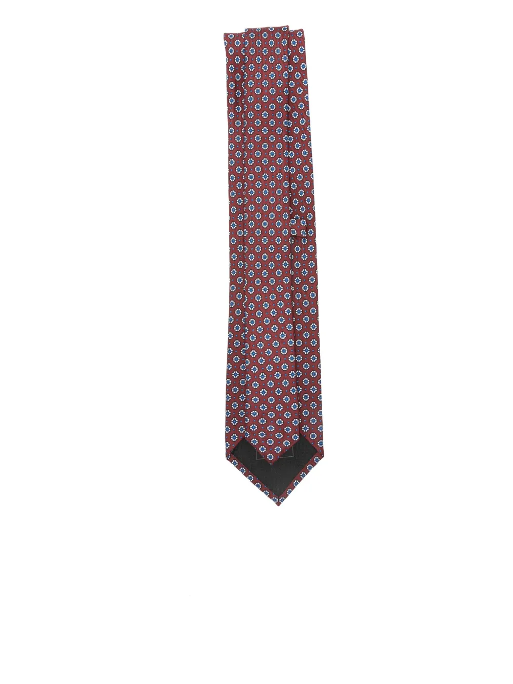 Brioni floral-print silk tie - Rood
