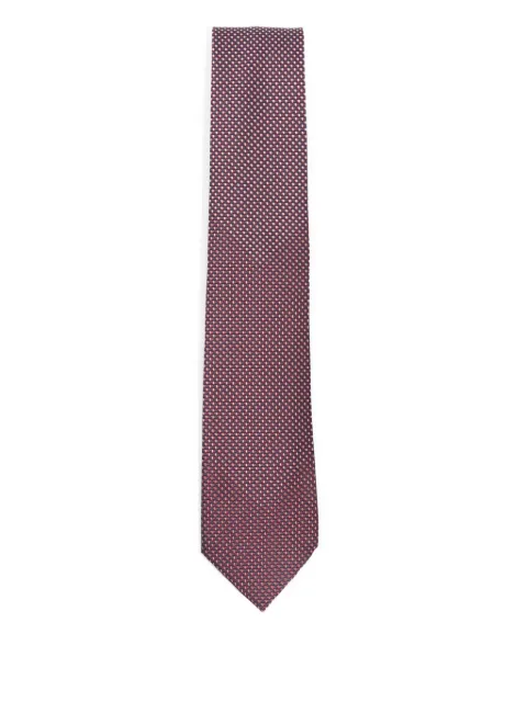Brioni geometric-pattern tie