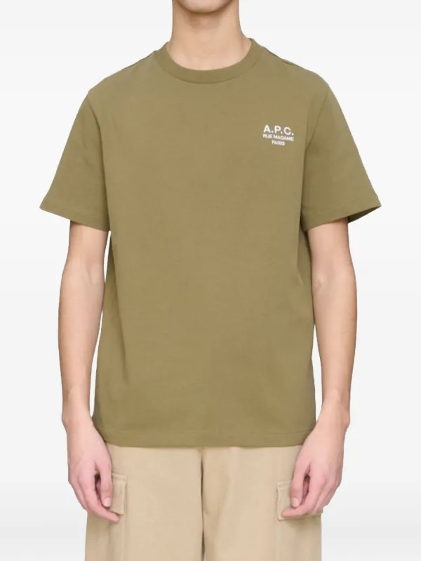 A.P.C. ロゴ Tシャツ | グリーン | FARFETCH JP