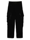 Devoa multi-pockets trousers - Black