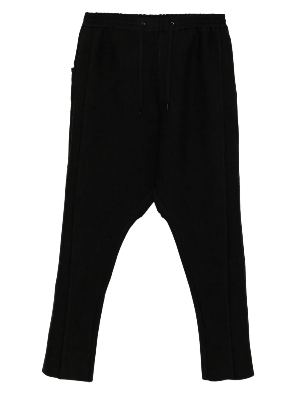 Devoa panelled drop-crotch trousers | Black | Image 1