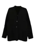 Devoa button-front jacket - Black