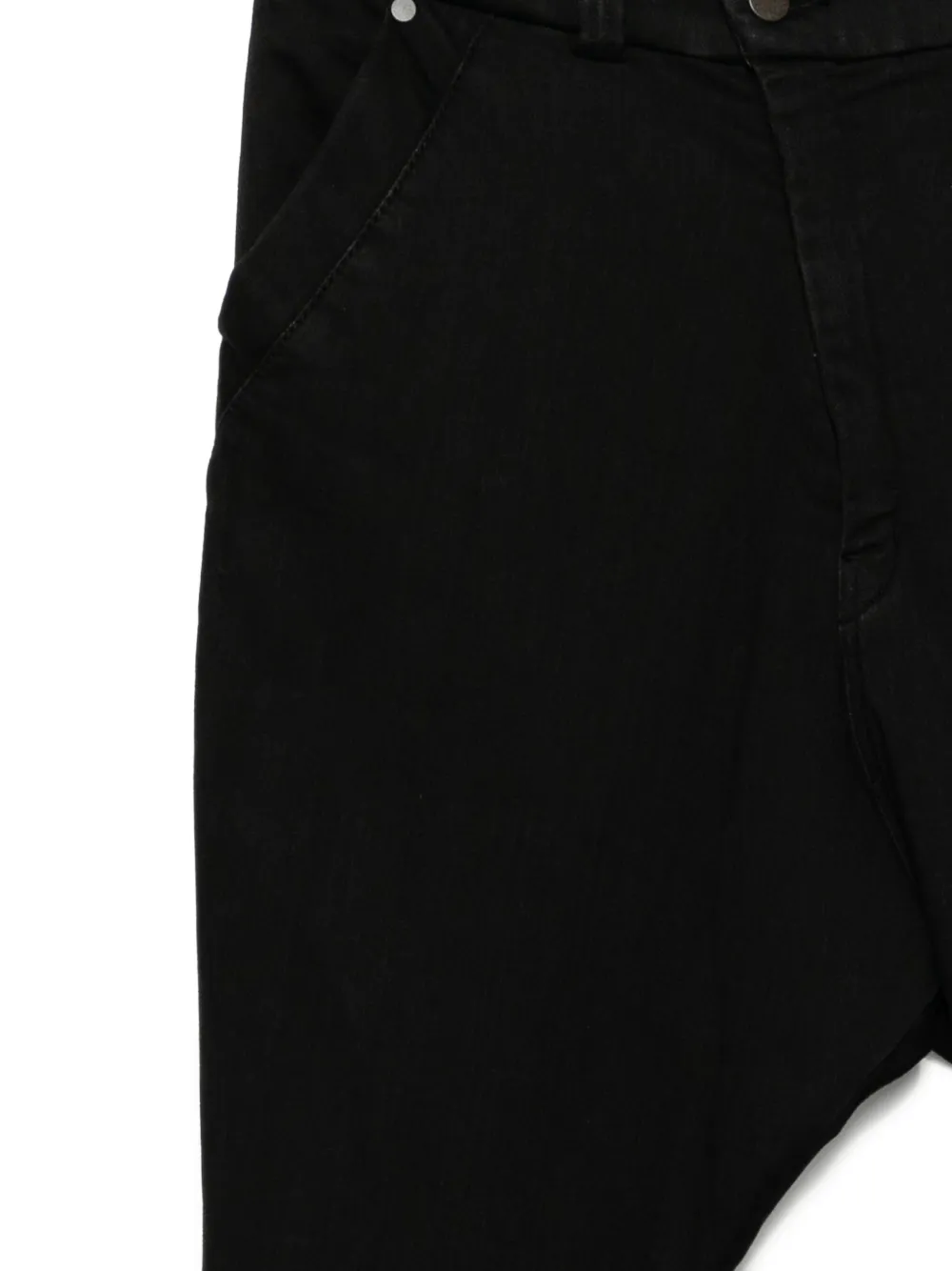  Devoa Barrel Trousers - Black 