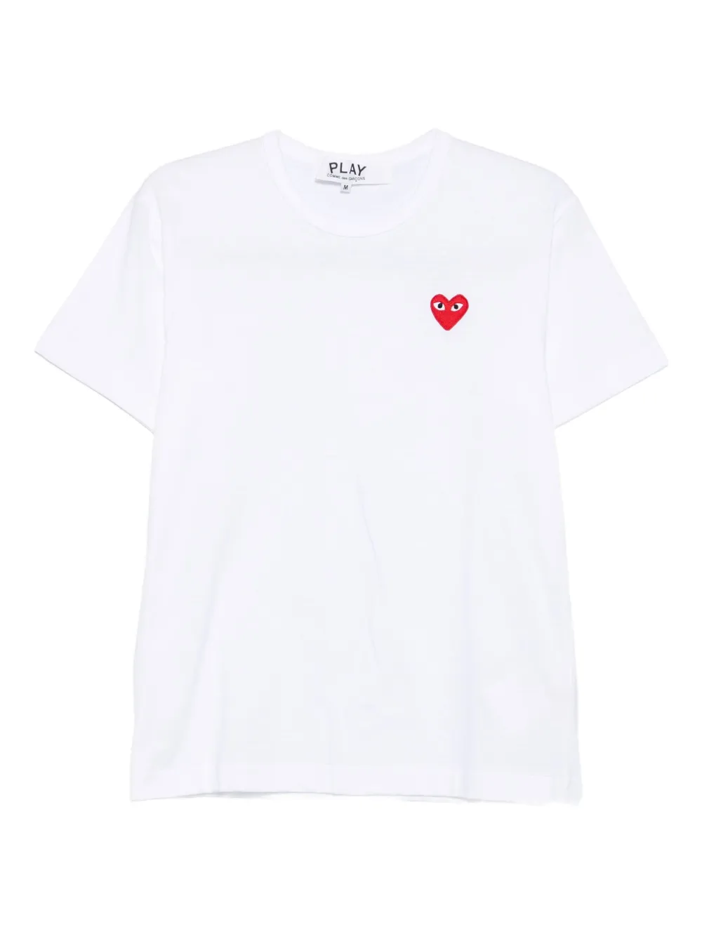Comme Des Garçons Play cotton T-shirt | White | Image 1