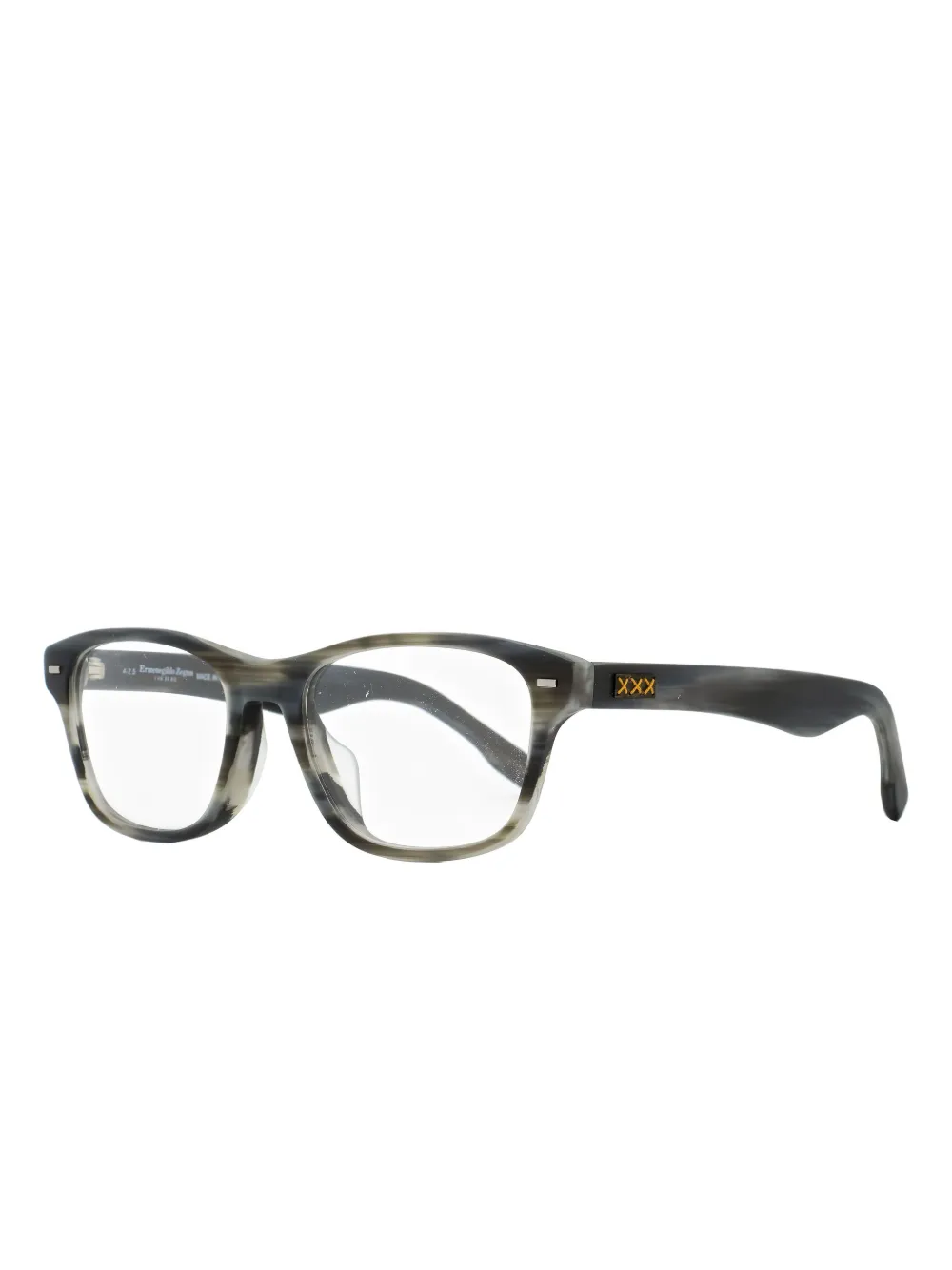 Zegna lunettes de vue 5013F à monture rectangulaire | Image 2