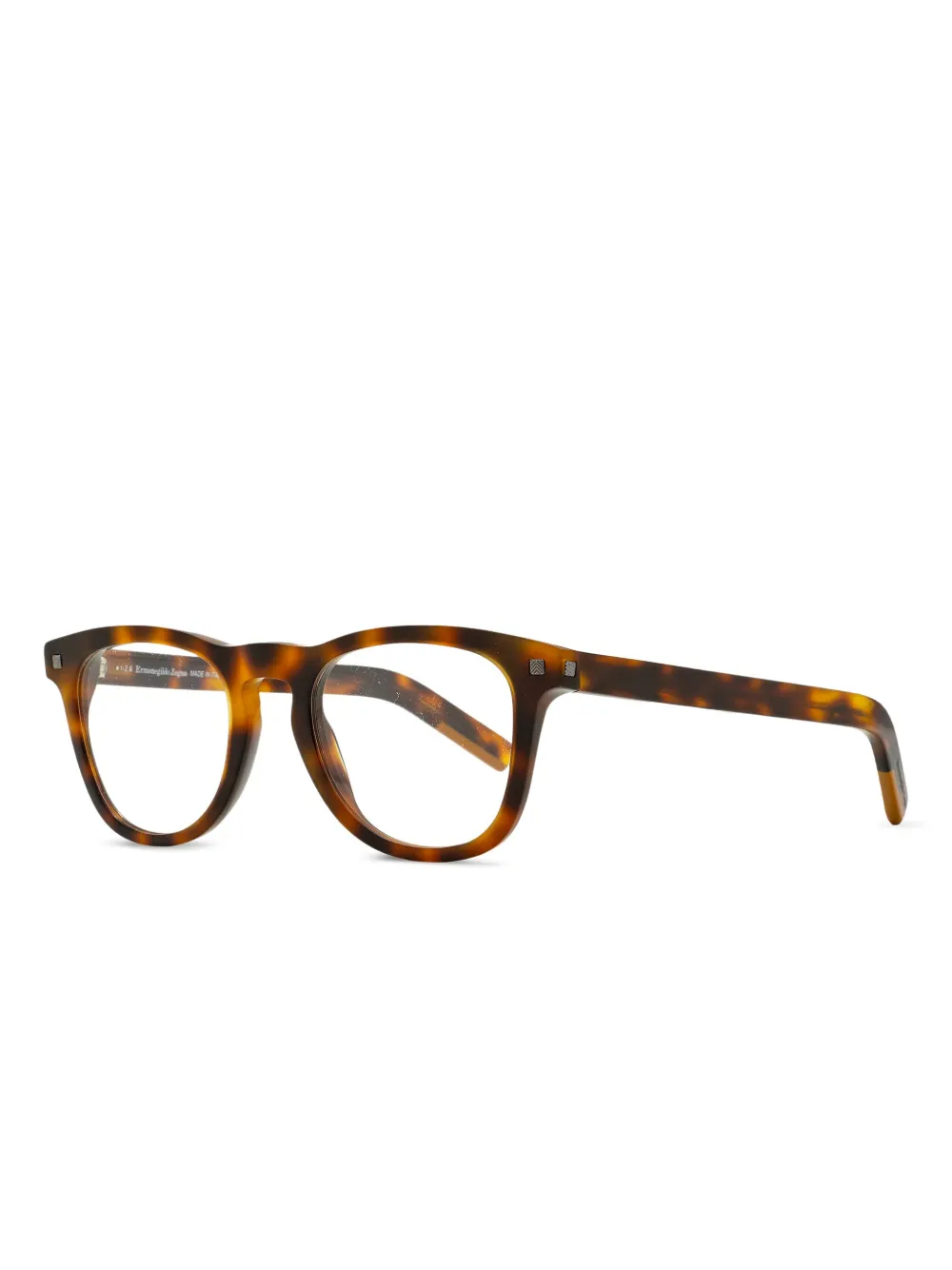 Zegna 5137 keyhole-bridge rectangular glasses | Image 2