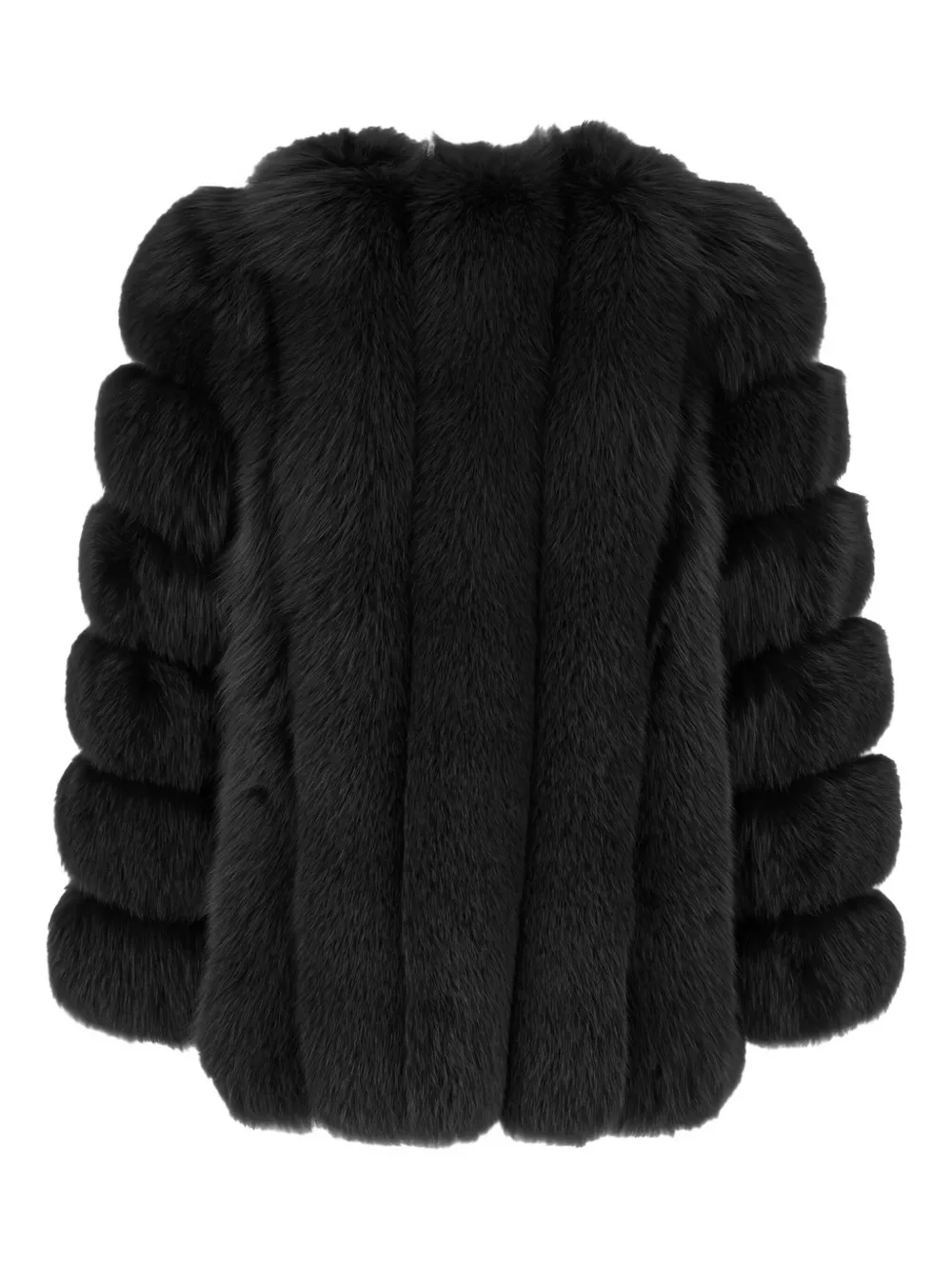 OLIVIA V fur panelled jacket | Faux Fur & Shearling Jackets | Image 2