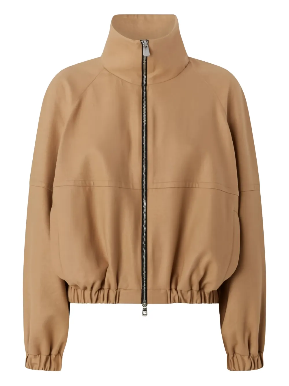 PINKO funnel-neck jacket - Nude