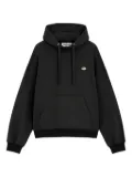 Fiorucci logo-embroidered hoodie - Black
