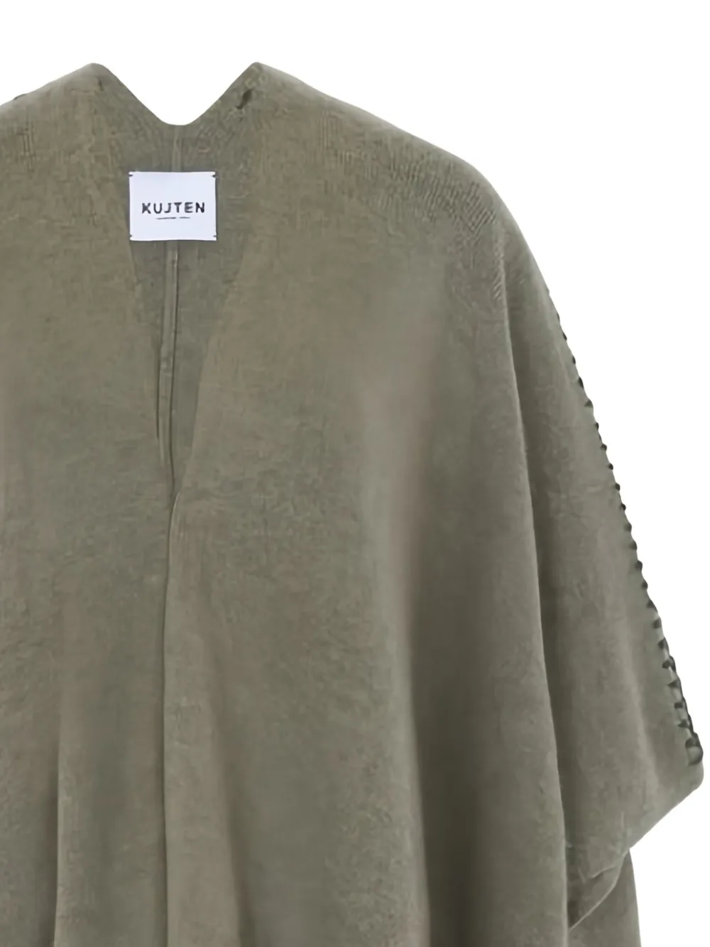 kujten capa con detalles y cuello en V | Capas y ponchos | Image 2