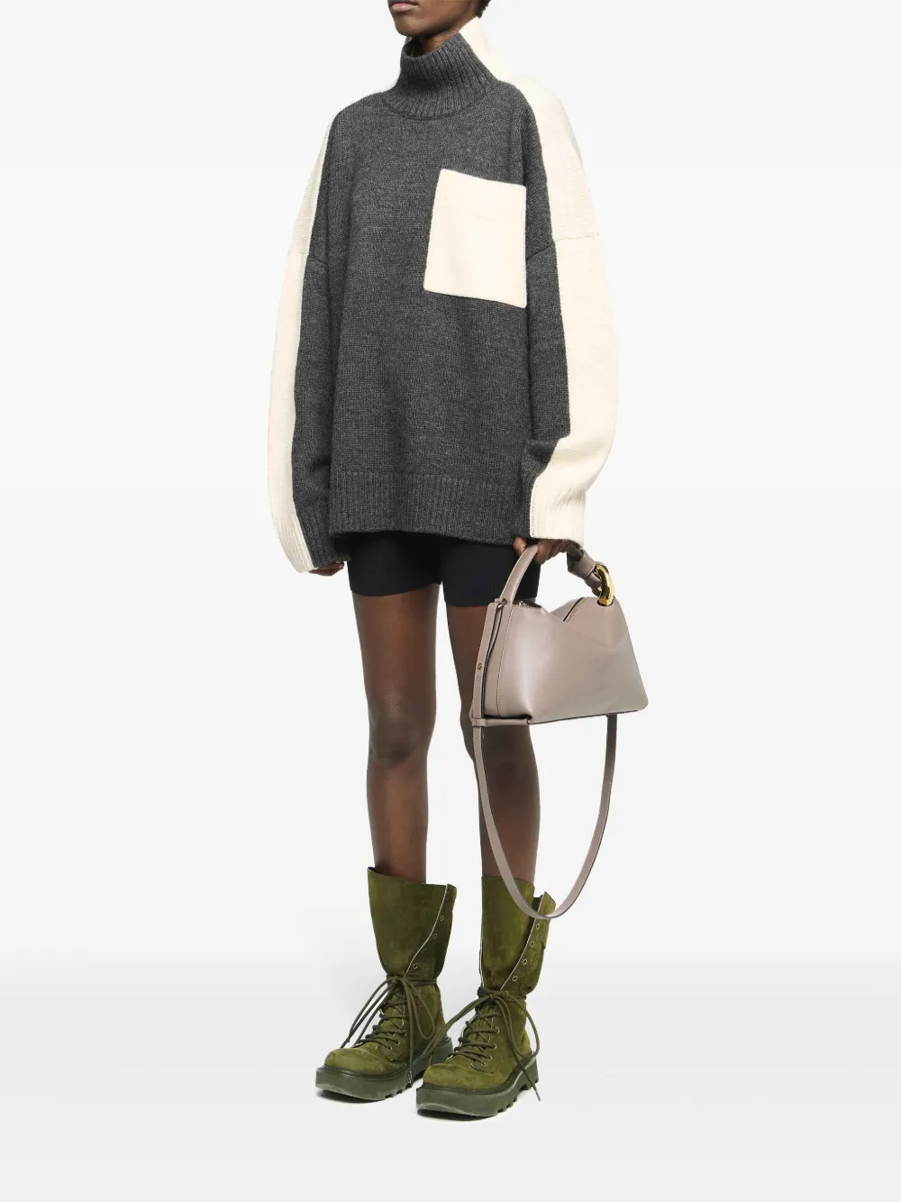 JW Anderson coll.alto Grijs