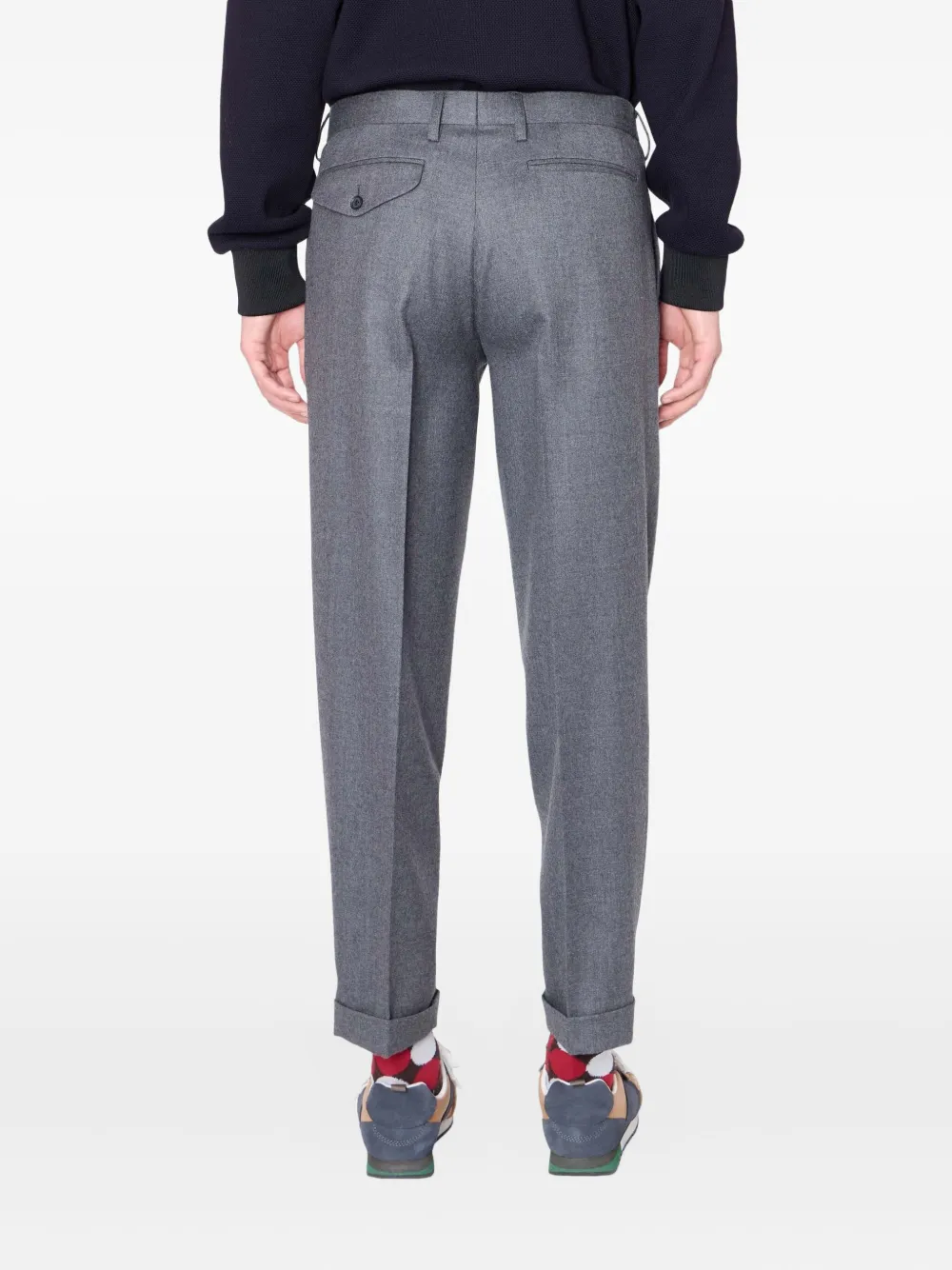 Kolor Broek met geplooid detail - Grijs