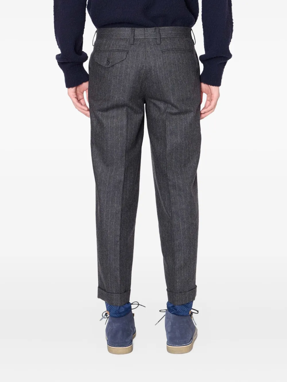Kolor pantalon en laine à fines rayures | Pantalons de costume | Image 2