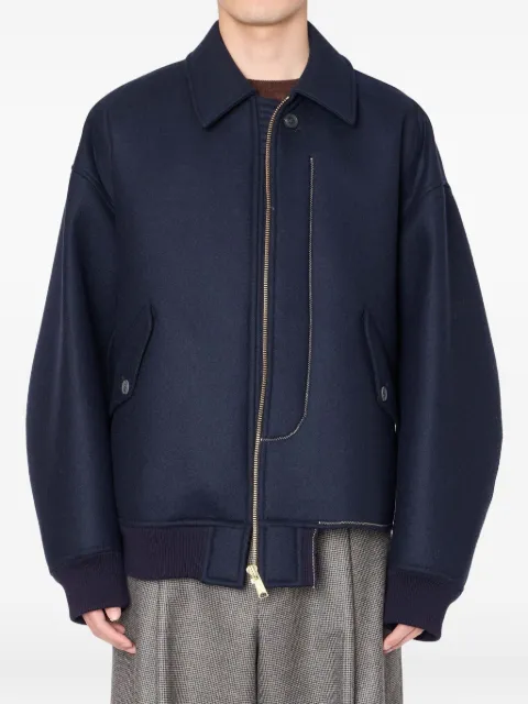 Kolor zip-fastening bomber jacket