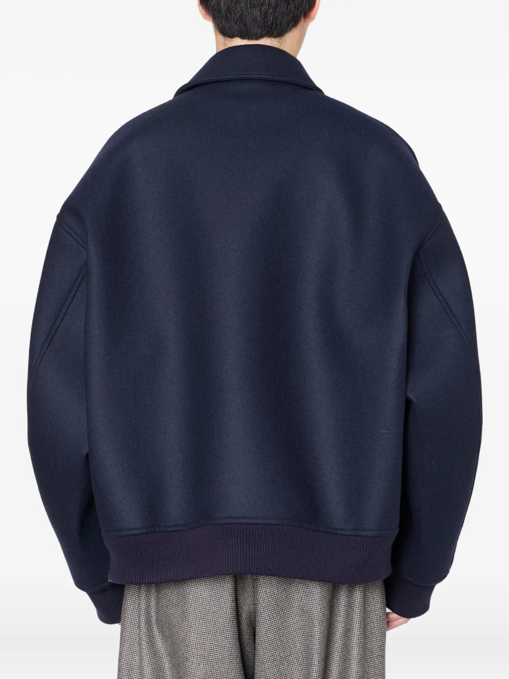 Kolor Bomberjack met rits Blauw