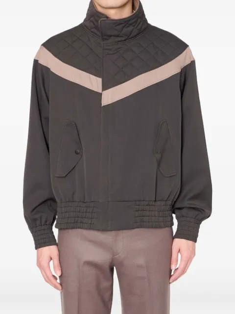Kolor quilted panelled jacket
