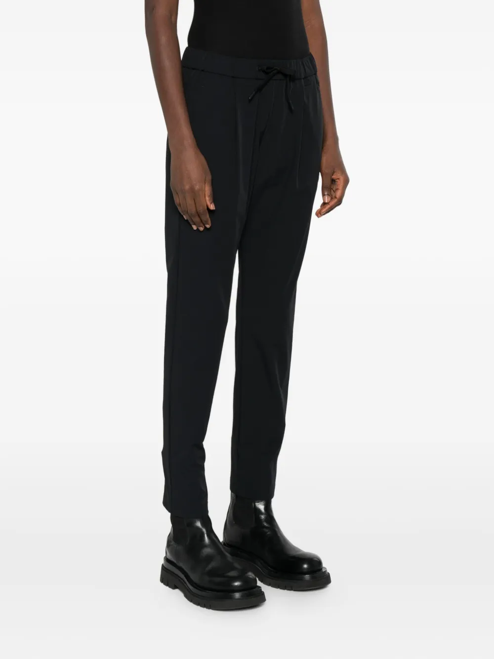Herno Broek met trekkoord Zwart