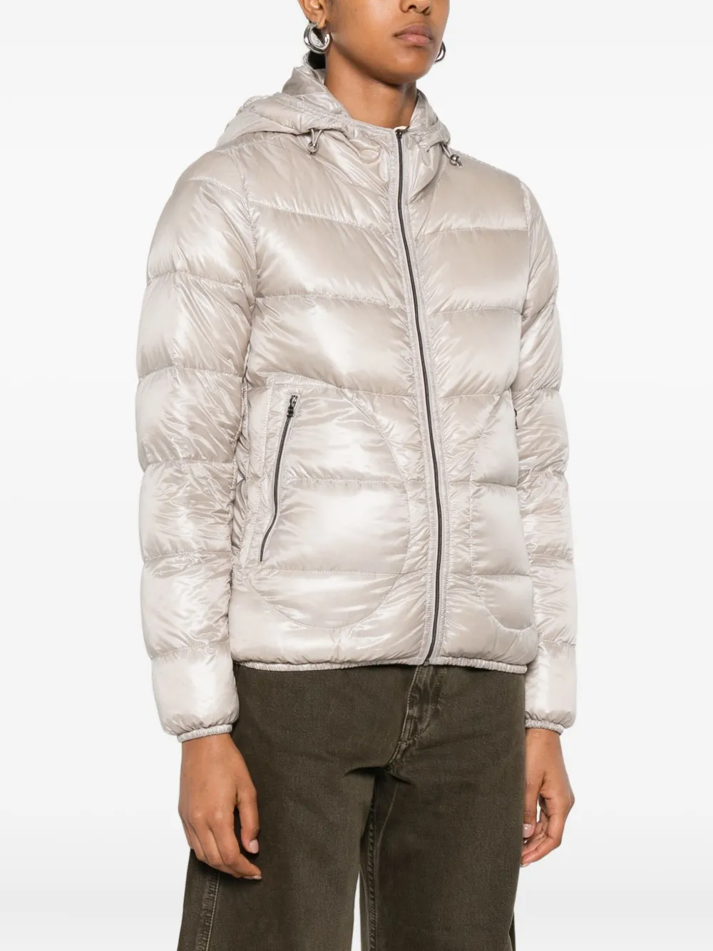 Herno Donsjack met capuchon Beige
