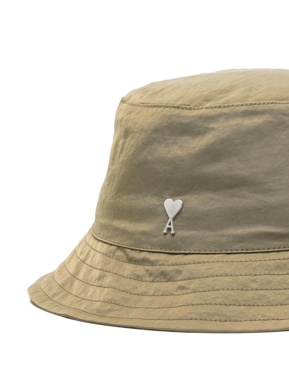AMI Paris Vissershoed met hartlogo Groen