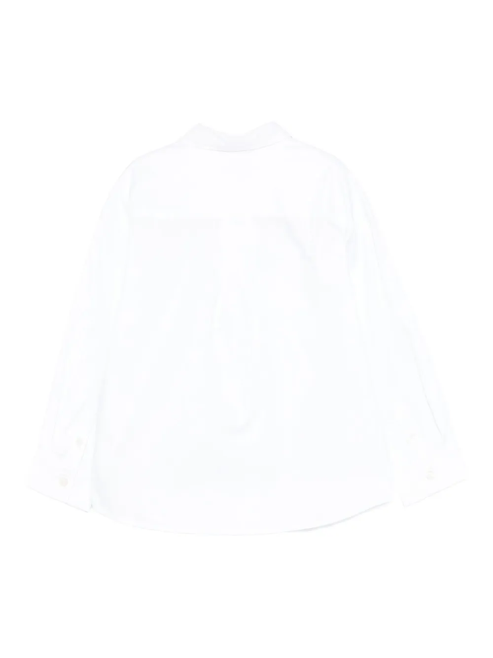 Moschino Kids T-shirt met geborduurde teddybeer Wit