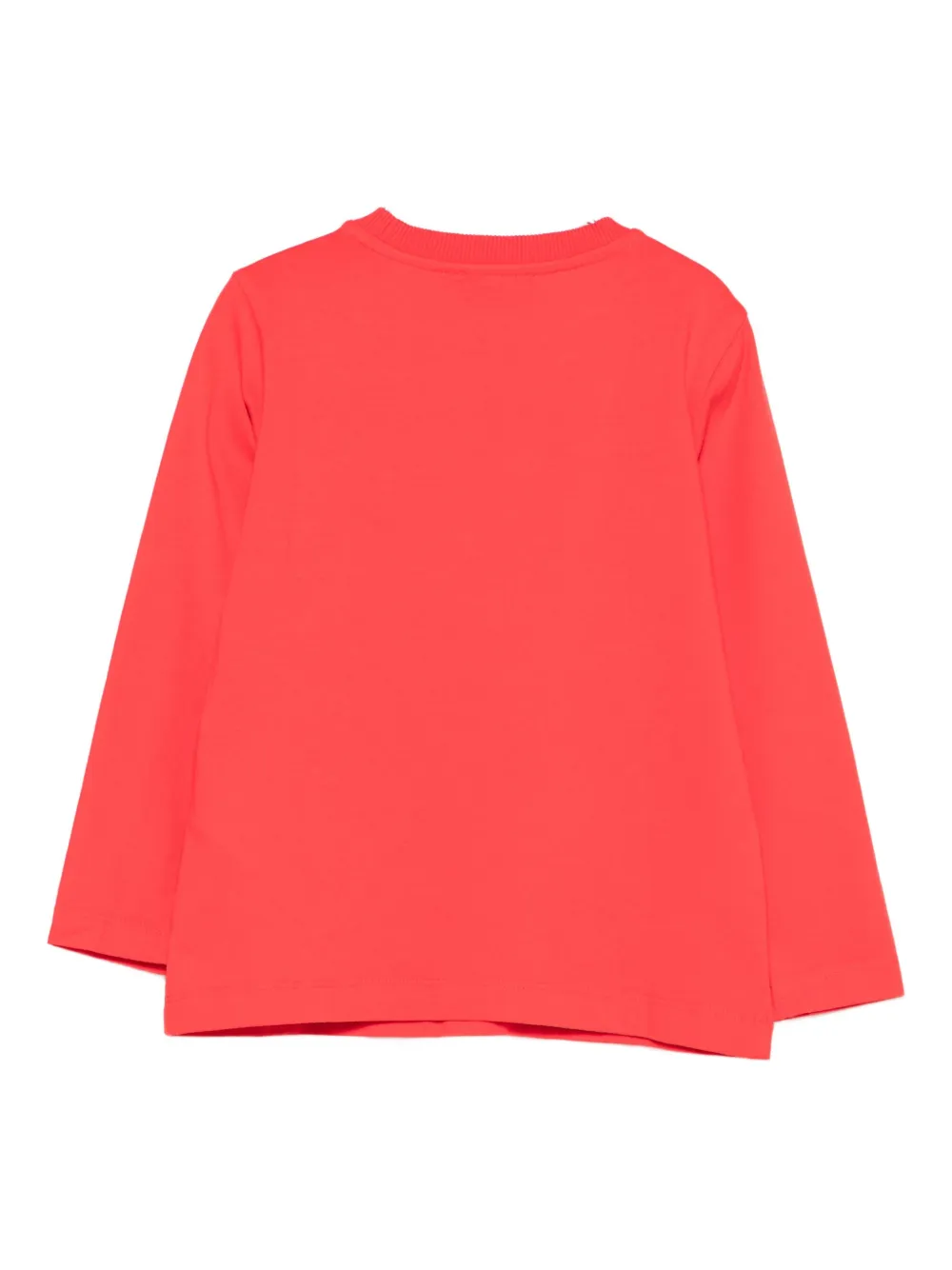 Moschino Kids T-shirt met print Rood