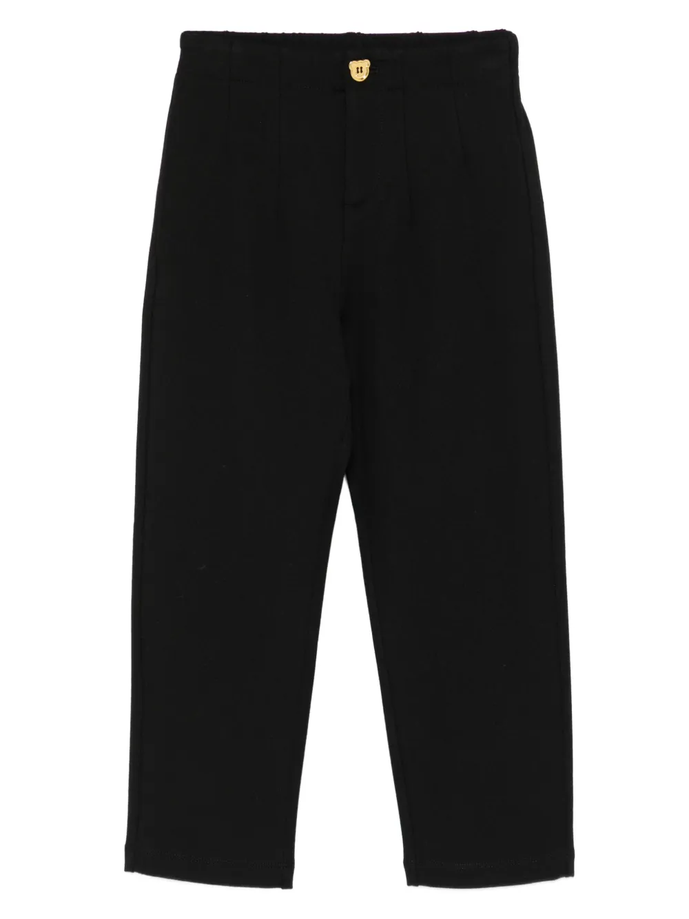 Moschino Kids elastic-waist trousers Zwart